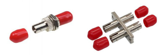 Conector de fibra óptica Modelo ST Adaptador à prova d'água para conexão perfeita