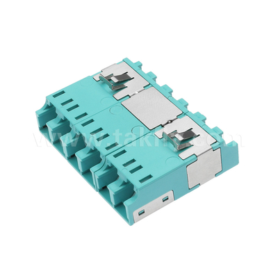 Adaptador à prova de poeira V2 de quatro portas LC