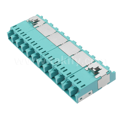Adaptador de fibra óptica LC de alta densidade 6/8/12 vias APC UPC modo único/multi