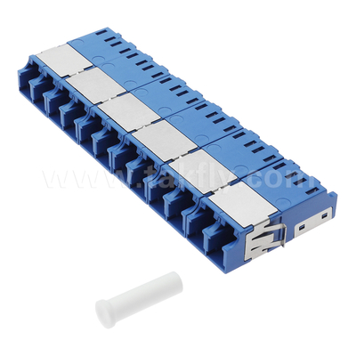 Adaptador de fibra óptica LC de alta densidade 6/8/12 vias APC UPC modo único/multi