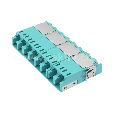 Adaptador de fibra óptica LC de alta densidade 6/8/12 vias APC UPC modo único/multi