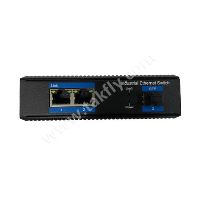 Switch Ethernet POE Industrial 2 Port Gigabit com Slot SFP