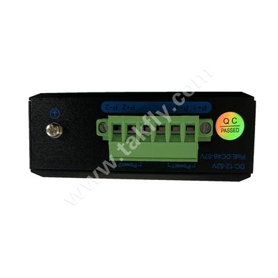 Switch Ethernet POE Industrial 2 Port Gigabit com Slot SFP