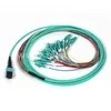 Cable de saída MPO-LC OM4 de 24 núcleos para centros de dados 40G QSFP
