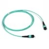 Cabo Patch Cord de Fibra Óptica MTP OM5 16F Macho Fêmea MPO Jumper