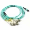 8/12/24 Core MPO MTP Fibra Óptica Patchcord LC Conector