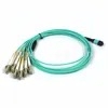 8/12/24 Core MPO MTP Fibra Óptica Patchcord LC Conector