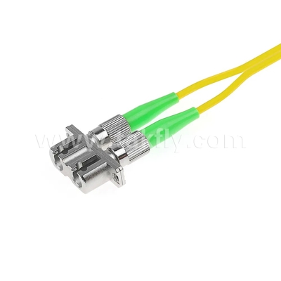 Cabo de ligação de fibra óptica duplex E2000-SC 1,6mm G652D G657A Monomodo