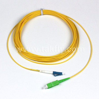 Cabo de ligação de fibra óptica duplex LC OM3 0,9mm-3,0mm PVC/LSZH