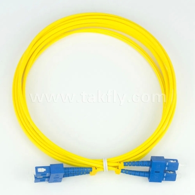 Takfly FC-FC Duplex Fiber Patch Cord 2m 62.5/125um 3.0mm