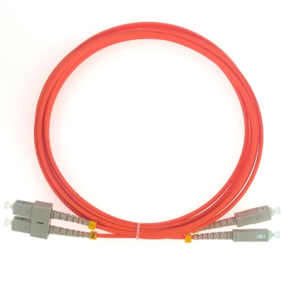SC Duplex OM1 62.5/125um Fibra Óptica 3mm PVC