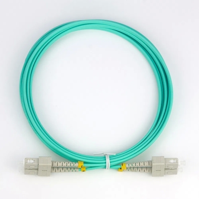Cabo de remendo de fibra óptica SC/LC/ST/FC, resistência à tração de 100N, PVC/LSZH