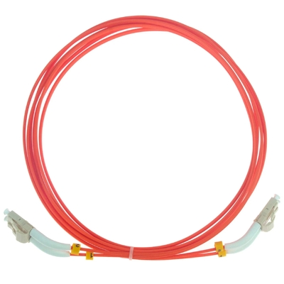 Cabo de remendo de fibra óptica SC/LC/ST/FC, resistência à tração de 100N, PVC/LSZH