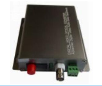 Conversor óptico digital de vídeo de 1 canal