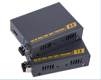extensor video bidirecional 225MHz da fibra ótica de 4K HDMI 1,4 KVM para o controlador video da parede
