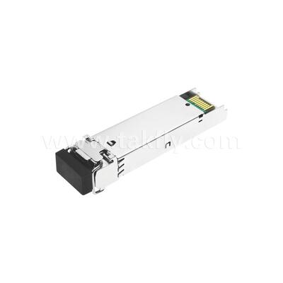Módulo de transceptor SFP 1.25gbps 20km LC Reach Tx1310nm/Rx1550nm Bi-direcional para centro de dados FTTH FTTX