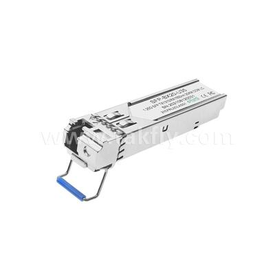Módulo de transceptor SFP 1.25gbps 20km LC Reach Tx1310nm/Rx1550nm Bi-direcional para centro de dados FTTH FTTX