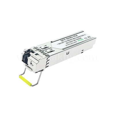 SFP 1.25gbps 80km LC Reach Tx1490nm/Rx1550nm Transceptor óptico bidirecional para Data Center FTTX