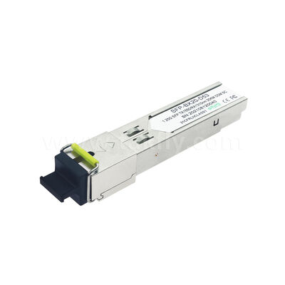 Módulo óptico bidirecional do transceptor do SC de SFP 1.25Gbps 20KM para o centro de dados AI FTTX