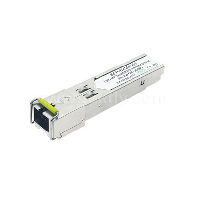 Módulo transceptor óptico SFP 1.25Gbps 20KM SC Bidirecional para Data Center FTTH FTTX