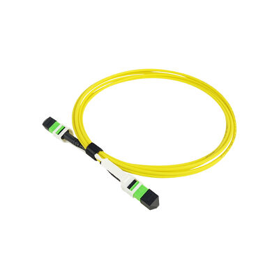 Pull Tab MPO MTP Masculino Feminino SM MM OM3 OM4 OM5 Fibra Óptica cabo de ruptura Fibra Óptica Patchcord/Fibra Óptica Patch Cable/Fibra Óptica cabo tronco/Fibra Óptica Fanout cabo para alta densidade