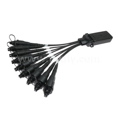 Waterproof SC/APC 1x8 Mini FiberHub CLOSURE ITU-T SM G657A2 Fiber Optic PLC Splitter IP68