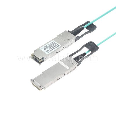Cabos ópticos ativos Fibra AOC 40G QSFP+ a 40G QSFP+ para centro de dados FTTH FTTX