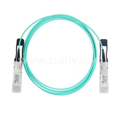 Cabos ópticos ativos AOC Fibra de 100 Gbps QSFP28 a QSFP28 para centro de dados FTTH FTTX