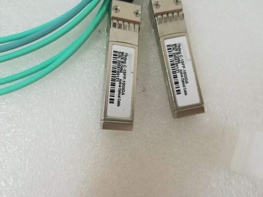 Cabos ópticos ativos Fibra AOC 40G QSFP+ 2x10 SFP+ para Data Center