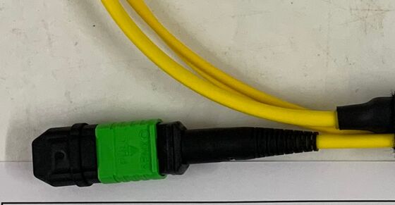 Revestimento em pó Multi Fibra Push On MPO MTP Connector Solução durável para aplicações de data center e telecomunicações