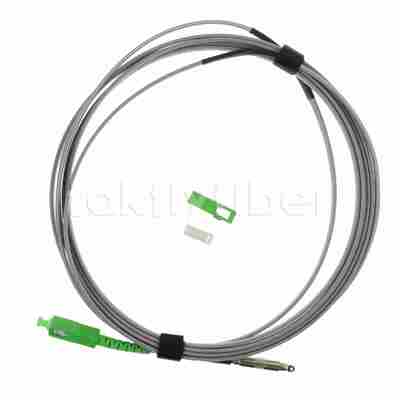 FTTH FTTX Pulsable Bullet SC/APC Fiber Optic Patchcord com LSZH Jacket e Fibra G657A2
