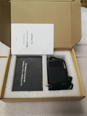 Conversor de mídia 10g SFP + & RJ45 Port Fibra Óptica para FTTH Data Center Telecom