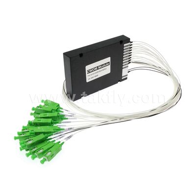 Fibra ótica do módulo do ABS de CWDM 8+1Channel MUX & DEMUX para o centro de dados FTTX