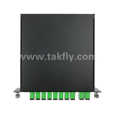 Fibra ótica do módulo de CWDM 8+1Channel MUX+DEMUX LGX para o centro de dados FTTX