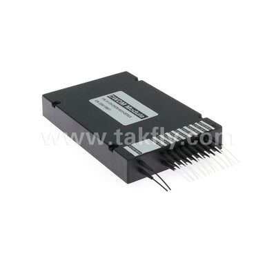 Módulo DWDM de Fibra Óptica 8+1 Canais MUX+DEMUX ABS para Data Center Telecom 5G