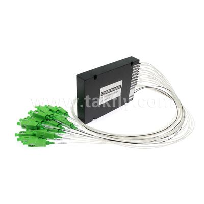 Módulo DWDM de Fibra Óptica 8+1 Canais MUX+DEMUX ABS para Data Center Telecom 5G