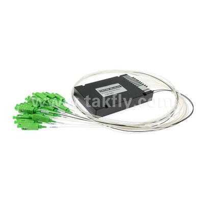 Módulo DWDM de Fibra Óptica 8+1 Canais MUX+DEMUX ABS para Data Center Telecom 5G