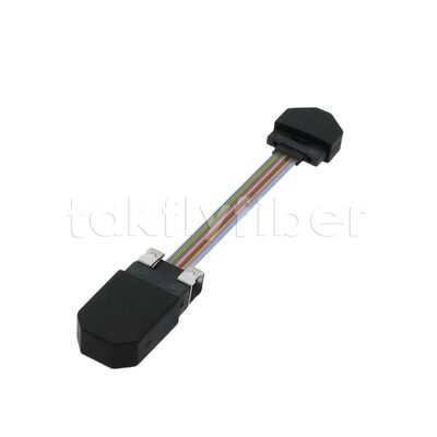 Cabo de Fibra Óptica MT-MT de Baixa Perda com Design Tipo Fita para QSFP28 e Outros Módulos Ópticos Paralelos