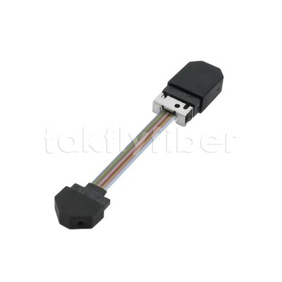 Cabo de Fibra Óptica MT-MT de Baixa Perda com Design Tipo Fita para QSFP28 e Outros Módulos Ópticos Paralelos
