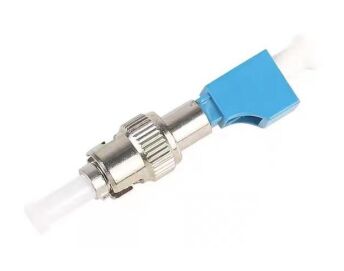 Adaptador ST(macho)-LC(fêmea) SM/MM Baixo IL 0,3dB Alto Desempenho