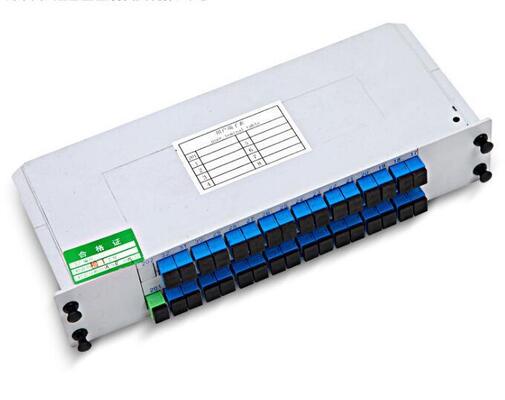 Divisor PLC de Fibra Óptica LGX Monomodo G657A SC APC/UPC para Data Center Telecom FTTx