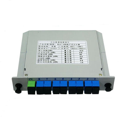 Divisor PLC de Fibra Óptica LGX Monomodo G657A SC APC/UPC para Data Center Telecom FTTx