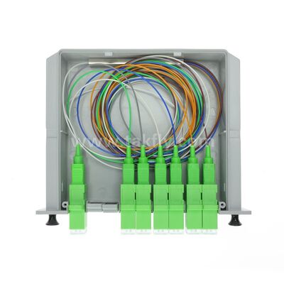 Divisor PLC de Fibra Óptica LGX Monomodo G657A SC APC/UPC para Data Center Telecom FTTx