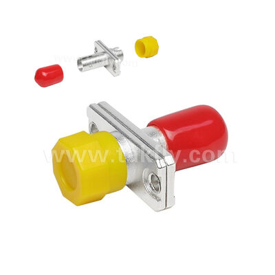 Fiber Optic Coupler FC-ST Simplex Metal Hybrid Adapter Female/Female for Data Center Telecom FTTX