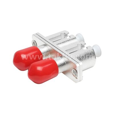 Adaptador híbrido de metal duplex de acoplamento ST-LC Fibra óptica feminina/feminina para centro de dados Telecom FTTX