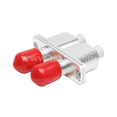 Adaptador híbrido de metal duplex de acoplamento ST-LC Fibra óptica feminina/feminina para centro de dados Telecom FTTX