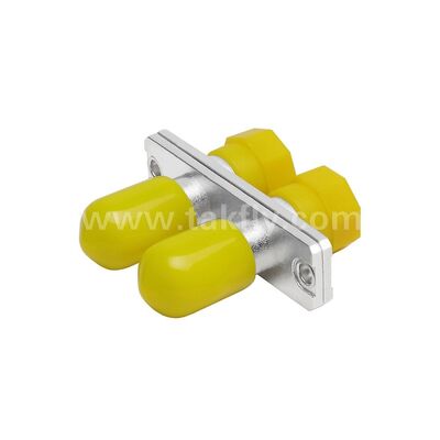 FC-ST Coupler Duplex Metal Hybrid Adaptador Fêmea/Fêmea Fibra Óptica para Data Center Telecom FTTX