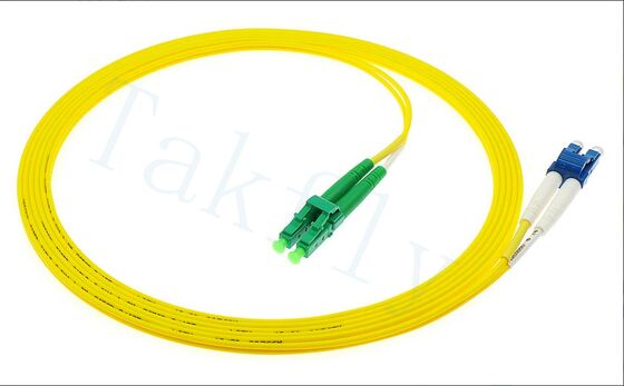 LC-LC Fiber Optic Patch Cord com Plug-and-Play High-Density Interconnect e Low Insertion Loss para uma rede confiável