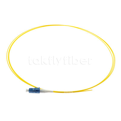 LC Simplex Single Mode Fibra Óptica Pigtail 1m 2m 3m comprimentos, 0,9mm tampão apertado