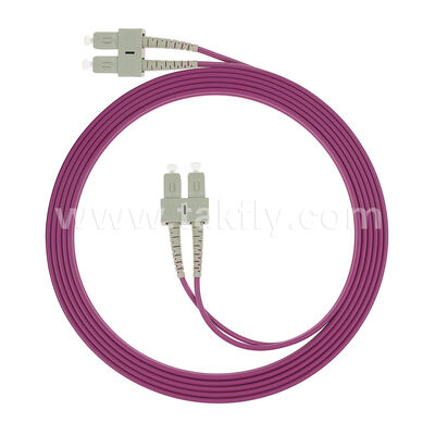 LC-SC Patch Cord Monomodo / Multimodo, Simplex e Duplex (1 Núcleo 2 Núcleos) Cabo Jumper de Fibra Óptica